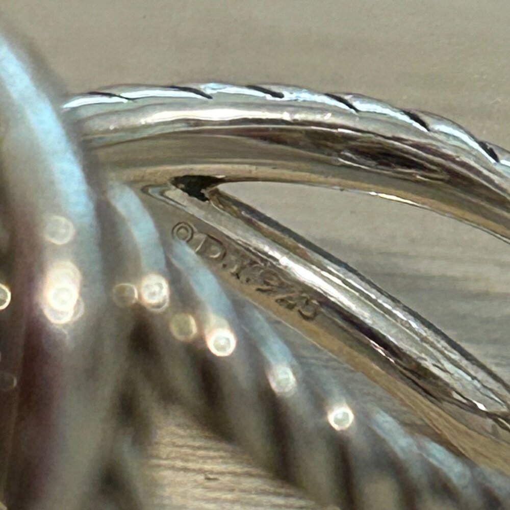 David Yurman Amethyst Infinity Ring - Picture 7 of 10